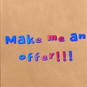 Make me an offer for any item!